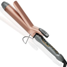 1 1/4 Inch Professional Ceramic Curling Iron with LCD Display, 25s HeatUp, 15 Temp Settings