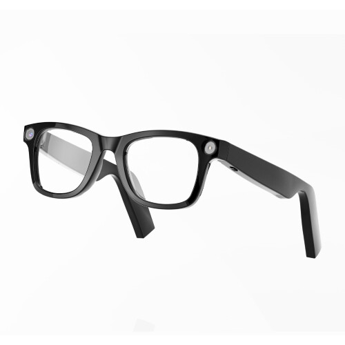 Smart Video Glasses with AI Image Stabilization for Hands HD Recording, Lightweight Foldable Design