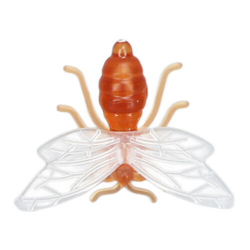 50 Mini Plastic Honey Bees for Decor