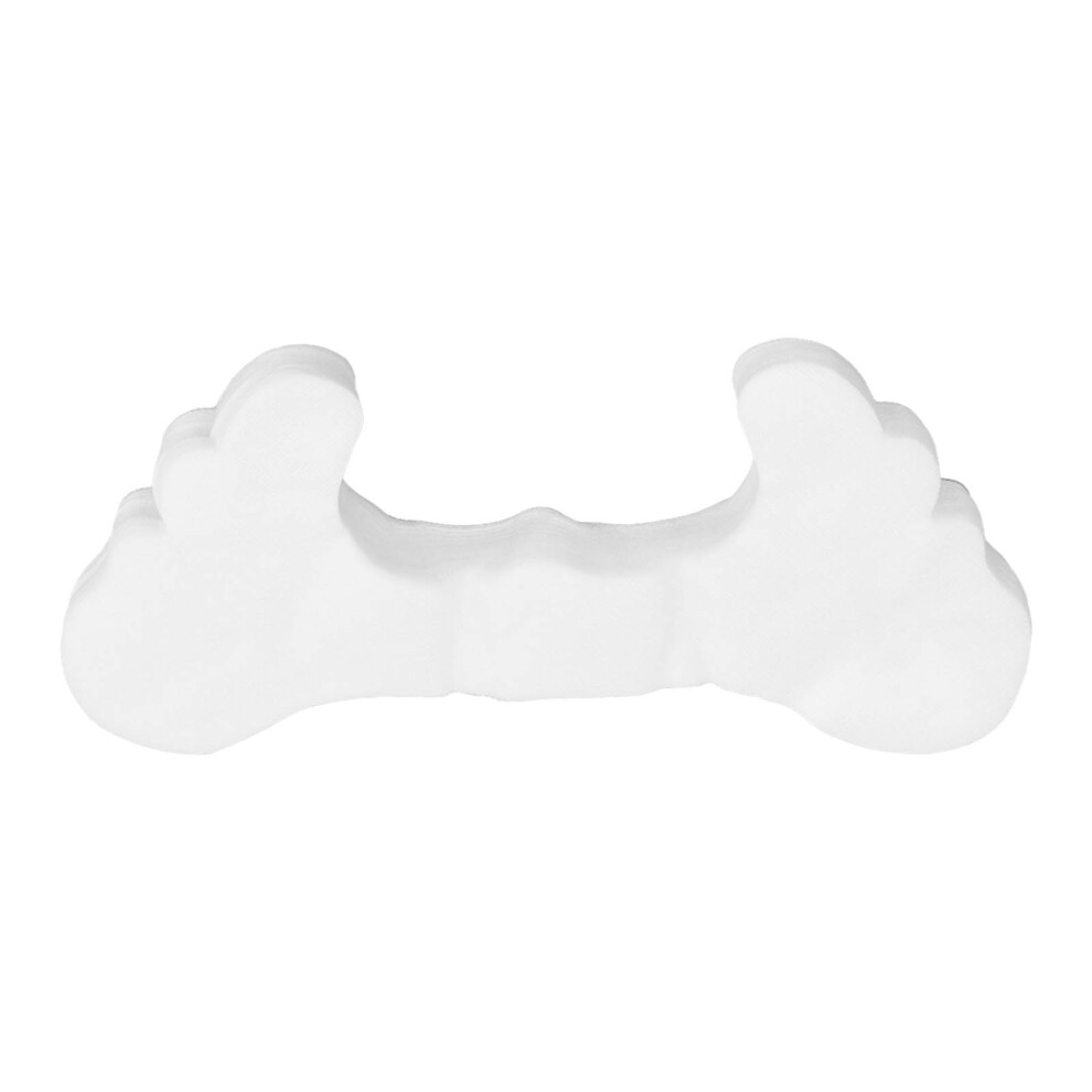 100pcs Silk Cheek Mask Paper Sheets for Beauty Salon, Disposable Butterfly Shape