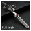 Professional Hair Cutting Scissors Set, Ergonomic Barber Shears with Sharp Precision Blades, 2PCS Silvery 2