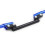 Aluminium Alloy Motorcycle Handlebar Blue Easy Install Replacement 5
