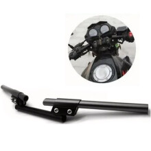 Durable Aluminium Motorcycle Handlebar Black