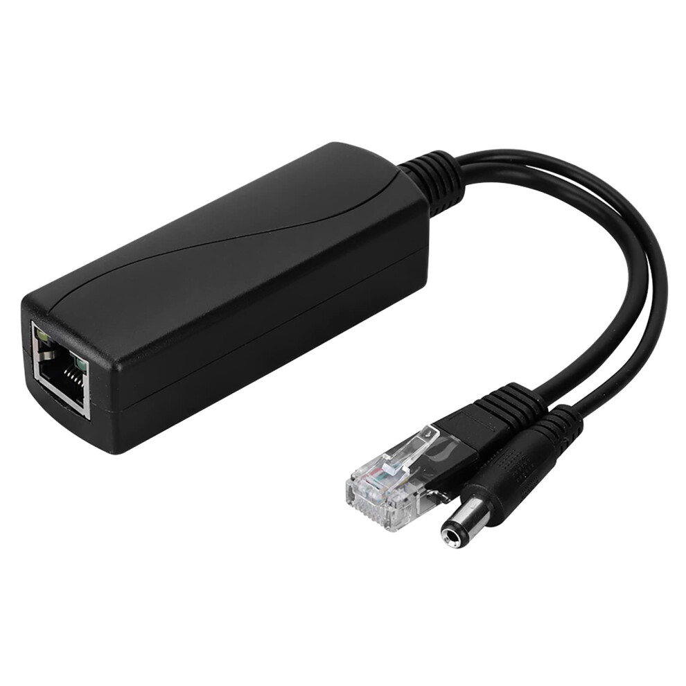 Poe Splitter 48V To 12V Adapter For Security Camera, Stable Output 100M Transmission Plug And Play 9092120148435