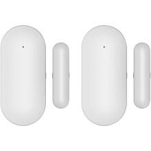 Wireless Door Window Sensor Pack of 2, Magnetic Alarm Detector for Home Security and Intrusion Prevention
