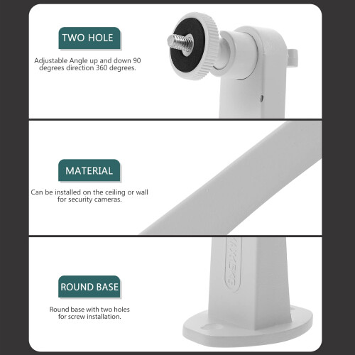 Security Camera Wall Mount Bracket Adjustable CCTV Camera Support for Indoor Outdoor Use 1