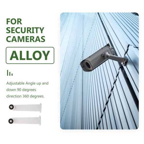 Security Camera Wall Mount Bracket Adjustable CCTV Camera Support for Indoor Outdoor Use 2