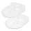 Floating Camera Shelf 2Pack, Strong Adhesive NoDrill Wall Mount for Security Cameras and Mini Speakers 1