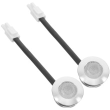 2Pcs Led Range Hood Light Housing For Under Cabinet Sealed Design