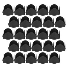 50Pcs Black Paper Dessert Cups Chocolate Truffle Wrappers for Weddings