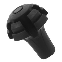 lightweight durable plastic anti-skid trekking pole tips for hiking sticks