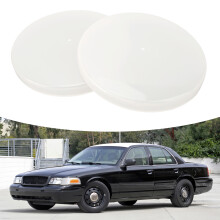 2 pezzi 5 pollici lente per luce a cupola 77-570, ricambio per Ford Crown Victoria