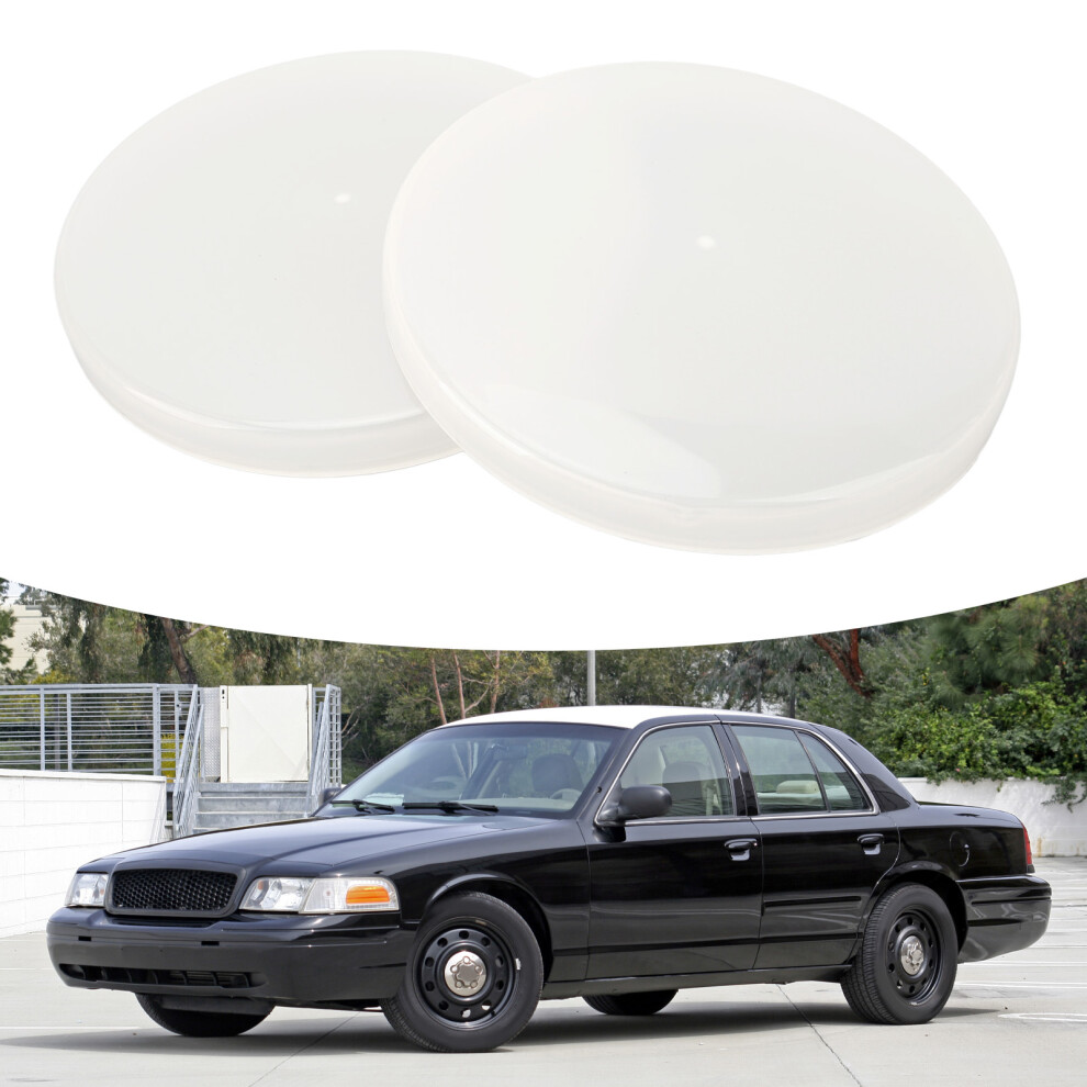 2Pcs 5In Dome Lens Replacement For Ford Crown Vic 1998-2011 Light 9471389914744