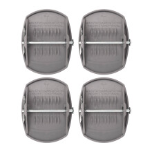 4PCS Caravan Jack Pads Heavy Duty Load Dispersion Rustproof RV Lifting Adapter