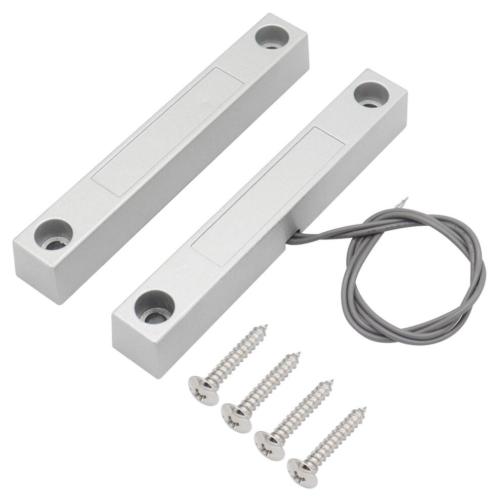 Magnetic Door Sensor Reed Switch Nc Normally Closed Surface Mount Zinc Alloy Security Alarm Mc58 9092120148770