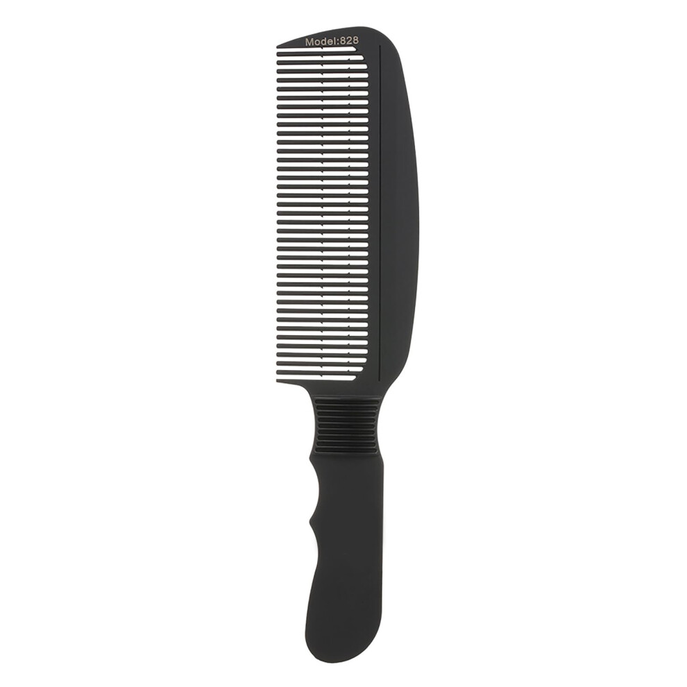 Carbon Hair Comb with AntiStatic Durable Carbon, Barbed Teeth for Precise Cutting and Styling