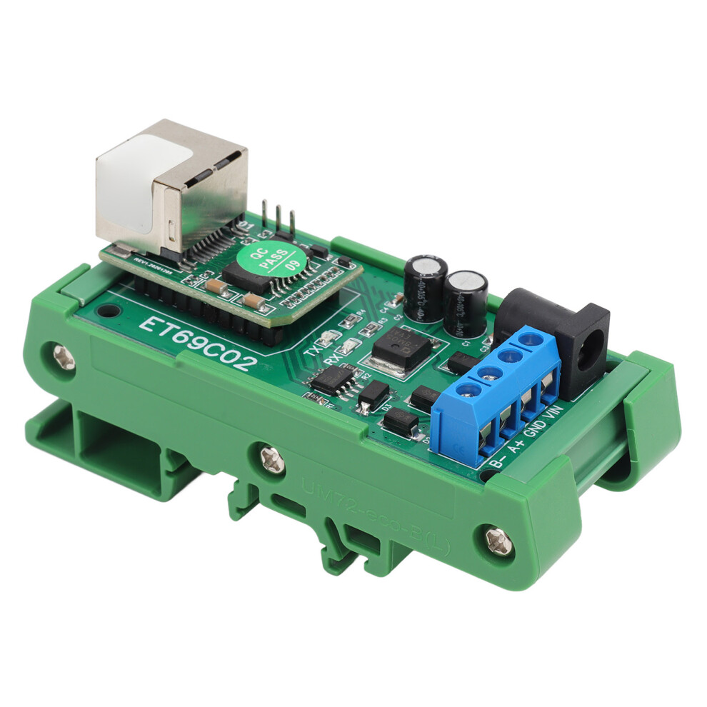 Ethernet To Rs485 Converter 12V Tcp/Udp Mqtt Tvs Surge Protection 8711389915701