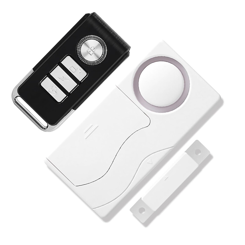 Door Stop Alarm 120Db Loud Wedge Design With Remote Control For Travel, Hotel And Apartment Security 9330225931874