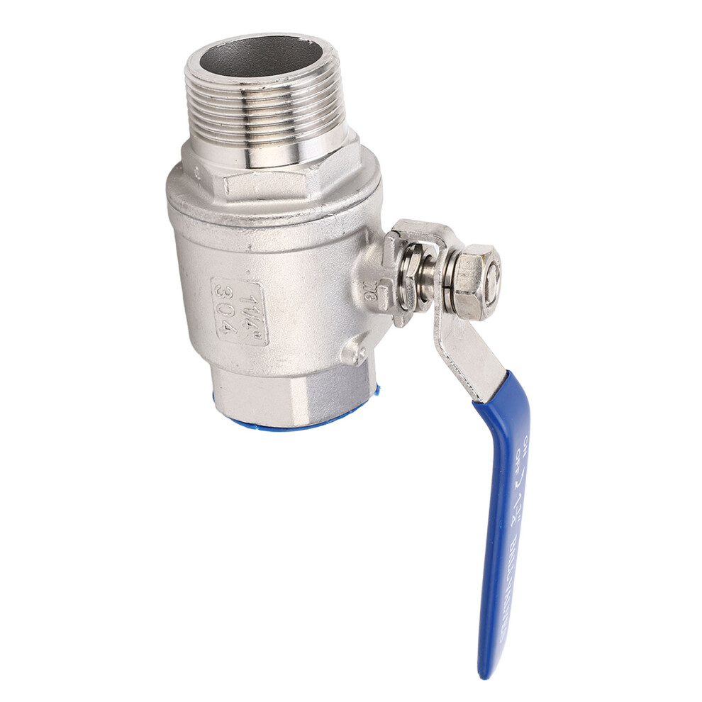 1 1/4In Dn32 Thread Ball Valve 1000Wog Threaded Female & Male Npt Connection 4901389916295