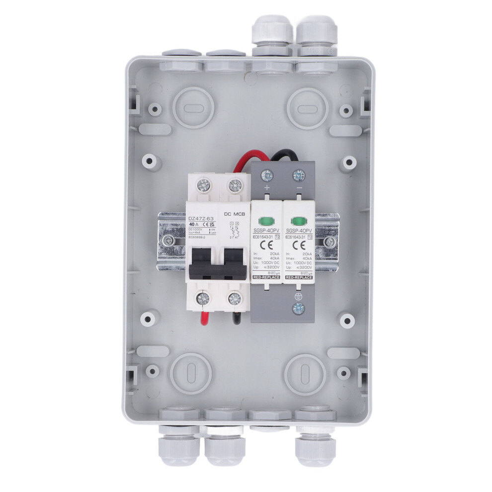 Ip65 Pv Combiner Box 40A 1000V Waterproof Solar Disconnect Switch 8371389916322