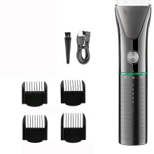 Men's Hair Clippers with Precision Ceramic Blade, Cordless Low Noise Trimmer for Barber and Home Use