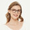Blue Light Blocking Reading Glasses for Computer Use, Women Men, Hexagon Frame, Spring Hinges 2
