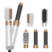 5 in 1 Hot Air Brush Styler with Automatic Curling, Hair Dryer Brush for Volumizing and Styling