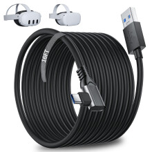 16FT Link Cable for Oculus Quest 3 2 Pro Pico 4, USB C VR Cable for PC Steam Gaming, Stable Connection and Continuous Power Supply