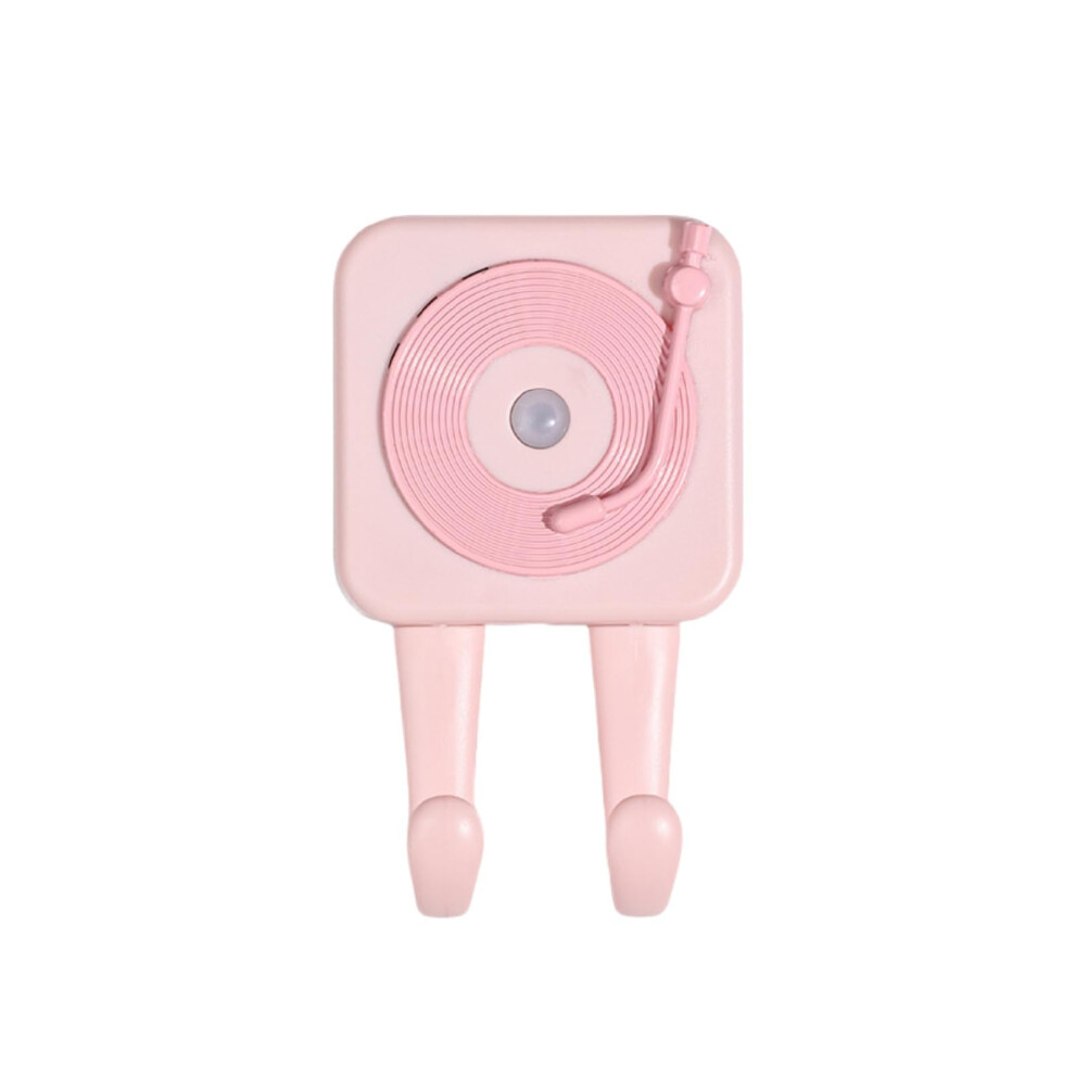 Recordable Motion Sensor Alarm With Remote Control, Voice Reminder Device For Home Security, Infrared Door Alert (Pink) 9092120149258