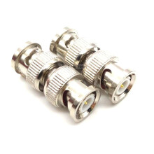 Male Female CCTV BNC Connector Adapter for Camera Secure Signal Transmission Durable Metal Housing