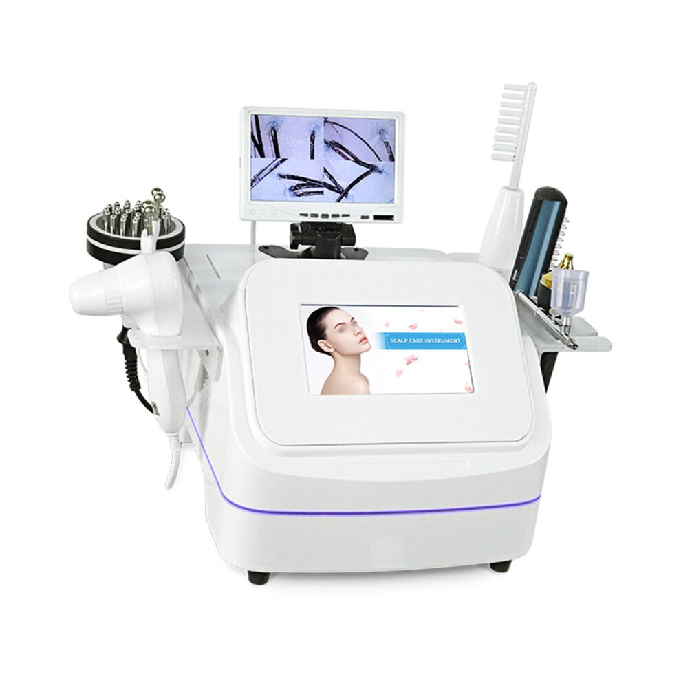 Hair Regrowth Machine with SevenHandle Scalp Coverage for Hair Loss Treatment and Dandruff Control