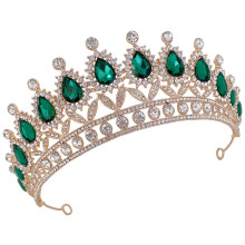 Bridal Tiara Headband with Rhinestones for Wedding, Elegant Sparkling Crown Hair Accessories