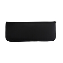 Hairdressing Scissor Case with Secure Zipper Closure, Dual Storage, PU Barber Pouch for Salon Tools