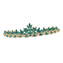 Bridal Tiara with Sparkling Rhinestones Crystal Wedding Headband Elegant Bride Crown for Parties