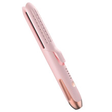 2 in 1 Hair Straightener and Curler with Ceramic Smooth Glide, Cool Wind Finish and Adjustable Heat