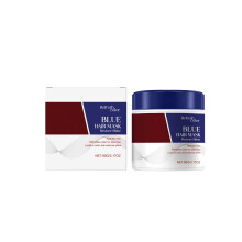 Blue Hair Mask for ColorTreated Hair 90g, Deep Hydration and Color Fade Protection, Restores Shine and Smooth Texture