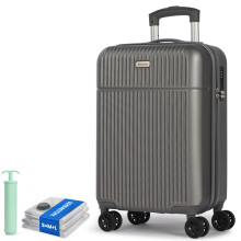 21-inch Suitcase with 4 Wheels ABS Hard Shell Carry on Small Suitcases
