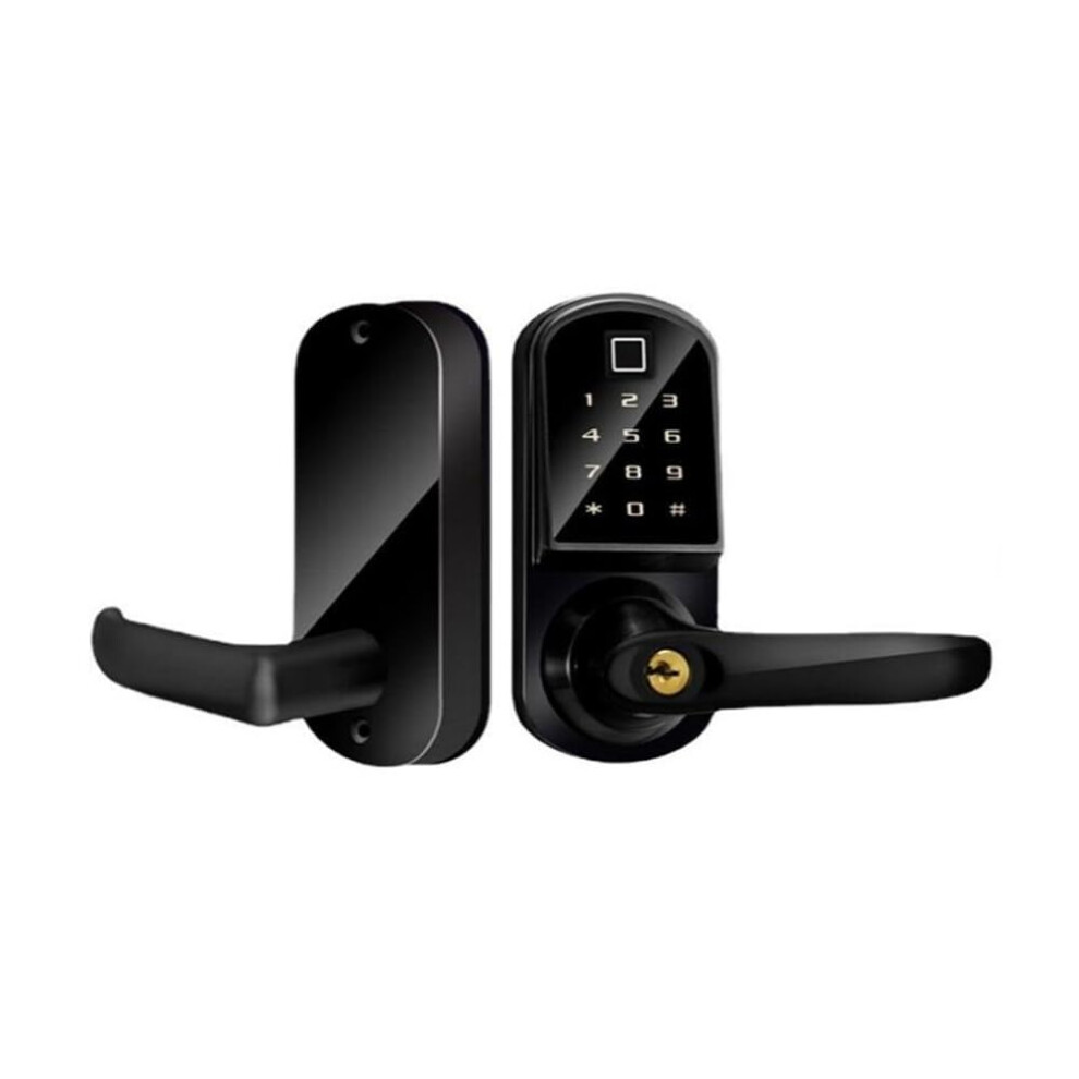 Rfid Hotel Door Lock System S210blfblack, Metal Electronic Key Card Lock With Contactless Access 9771547527398