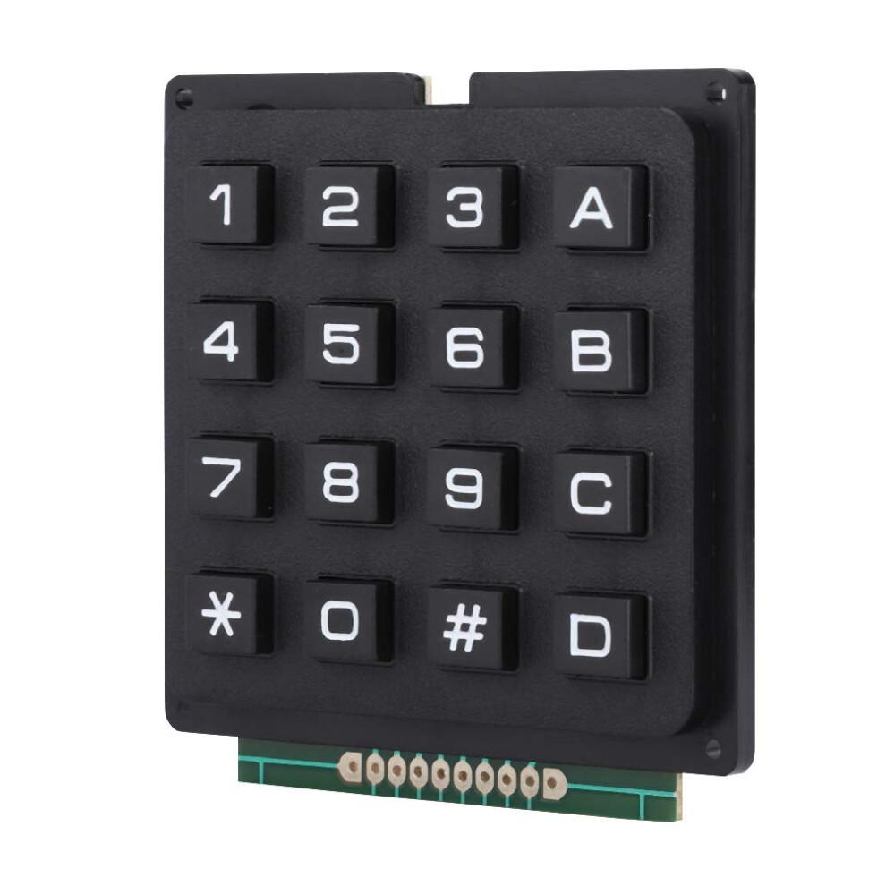 4X4 Matrix Keypad Module With Tactile 16Key Layout For Arduino And Easy Microcontroller Connectivity 9073542665748
