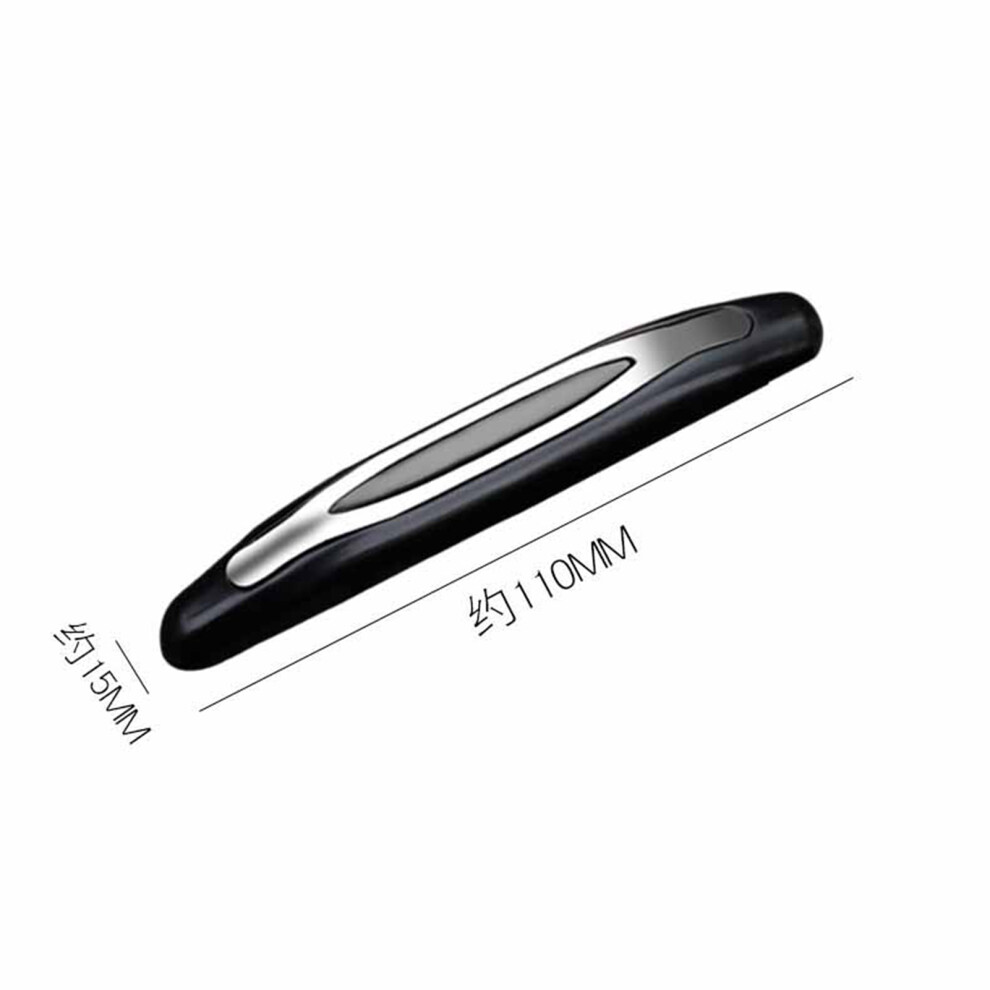 Car Door Edge Guard 4Pcs Pvc Scratch Protector 110X15mm Black 4921389920276