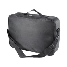Professional Barber Tool Bag and Hair Cutting Organizer Case with WaterResistant Fabric and Dual Compartments, Large