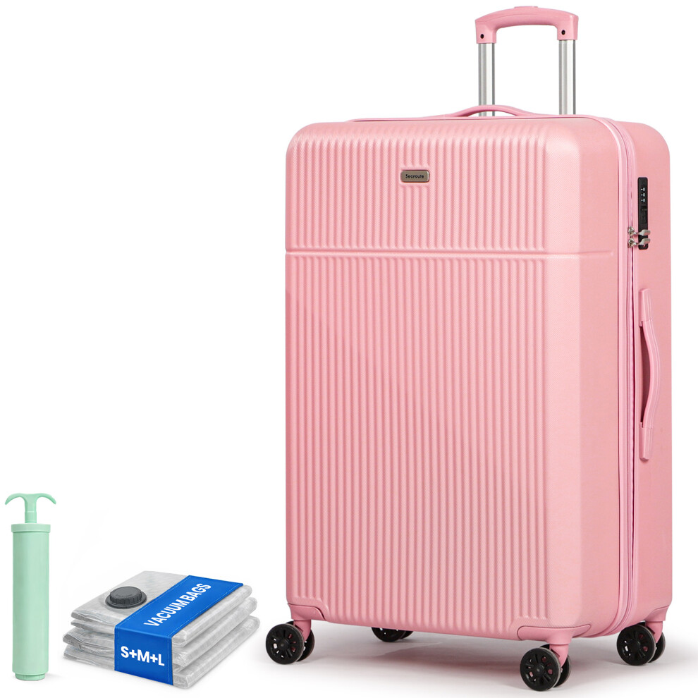 28" Suitcase ABS Hard Shell Lightweight Luggage-image-OPC-PJK9MTR-NEW