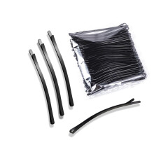 48PCS Curved Bobby Pins for Thick Hair Secure Hold Black Finish Large 2.7in Hair Pins