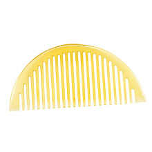 Natural Horn Hair Comb AntiStatic Detangling Retro Handheld for Thick Thin Hair and Scalp Massage
