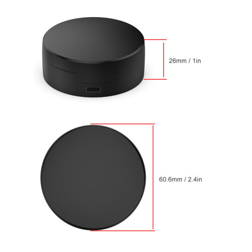 Smart Ring Charger Box for RingConn Gen1, 590mAh Fast Type C Charging Case with Indicator Light 2