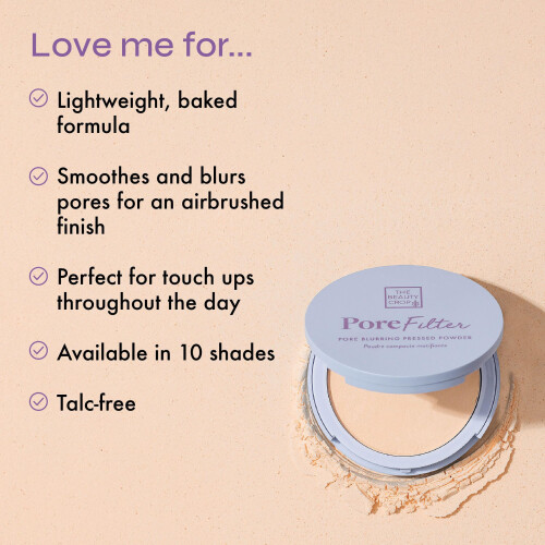 The Beauty Crop Setting Powder + PoreFilter Pressed Powder Duo - Talc-Free - Medium 2