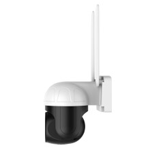 Schwenk-Neige-Außenkamera (1080p), 2 MP, WLAN, Videoüberwachung, Farbnachtsicht, Zwei-Wege-Audio, Bewegungserkennung, Fernzugriff, IP66-Wetterschutz