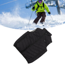 Heated Vest Dual Control USB Electric Warm Clothing for Outdoor & Winter L