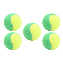 Elastische 6 cm grüne Tennisbälle – 5er-Pack Perfekt für Training & Spiel