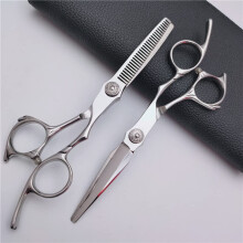 Hair Cutting Scissors 6 Inch Stainless Steel with Ergonomic Nonslip Handle for Salon and Home